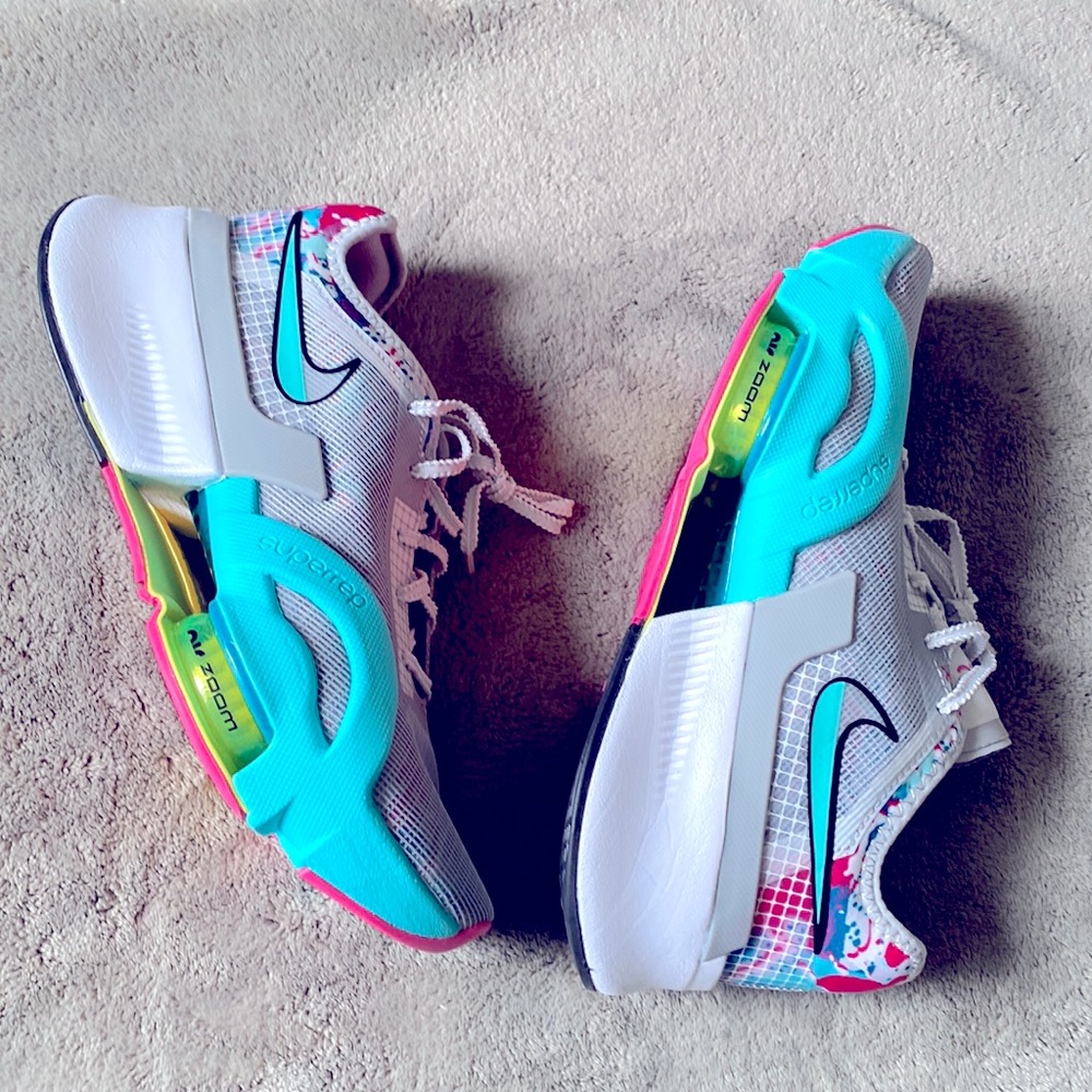 NWOB WOMEN'S NIKE AIR ZOOM SUPERREP 3 TRAINING SHOES